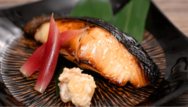 自家製銀だら西京焼　Miso Black Cod